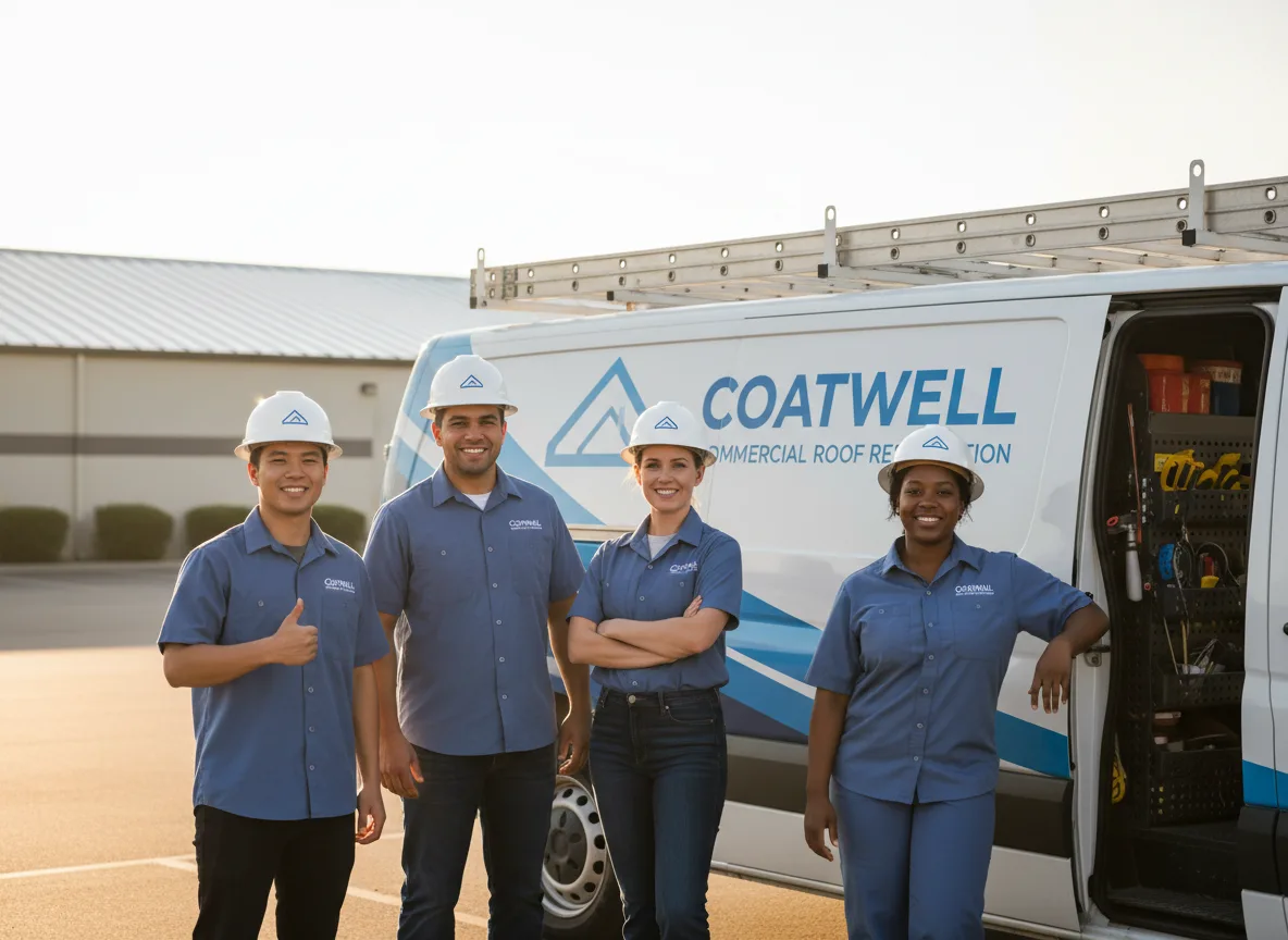 Commercial roof coating company in Hendrum, MN